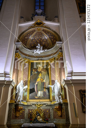 Cathedral of Saints Peter and Paul, Roman Catholic cathedral on the Petrov hill in Brno, Czech Republic 123435272