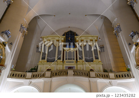 Cathedral of Saints Peter and Paul, Roman Catholic cathedral on the Petrov hill in Brno, Czech Republic Cathedral of Saints Peter and Paul, Roman Catholic cathedral on the Petrov hill in Brno, Czech Republic 123435282