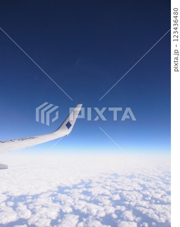 空から見下ろす地球 空から見下ろす地球 123436480