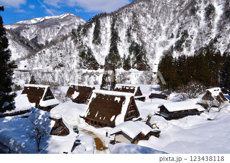 冬 五箇山 菅沼合掌集落 冬 五箇山 菅沼合掌集落 123438118
