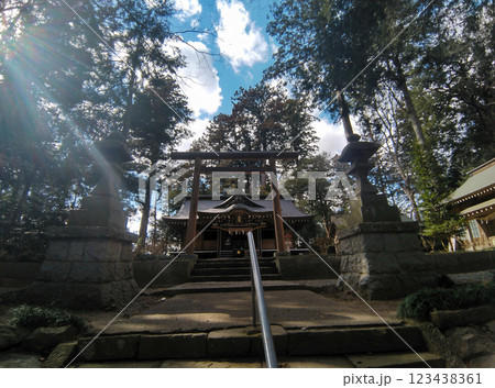 茨城県水戸市飯富町　歴史ある大井神社 123438361