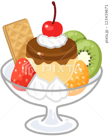 プリンアラモード プリンアラモード 123439671