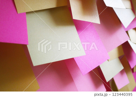 Colorful sticky notes 123440395