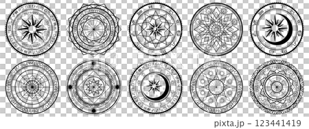10 個魔法陣：超凡脫俗的手寫字符 123441419