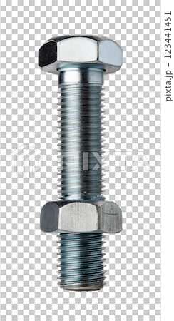 High-Strength Hex Bolt with Nut for Secure Fastening 123441451