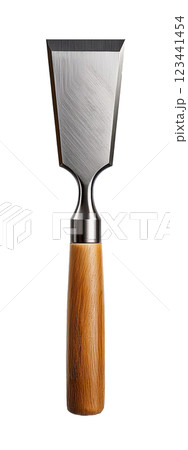 Heavy-duty wood Chisel with Sharp Steel Blade and Ergonomic Wooden Handle 123441454
