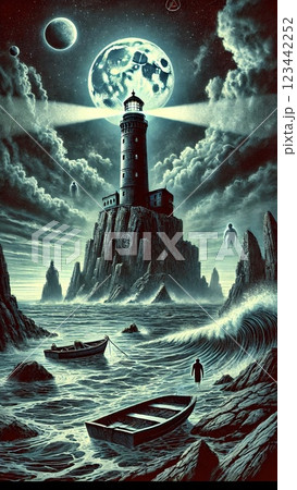 ホラーイラスト 123442252