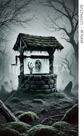 ホラーイラスト 123442526