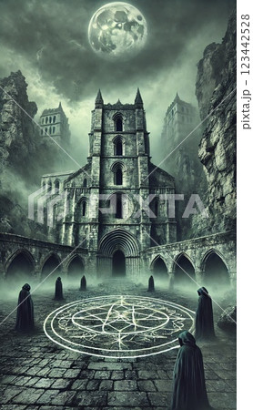 ホラーイラスト 123442528