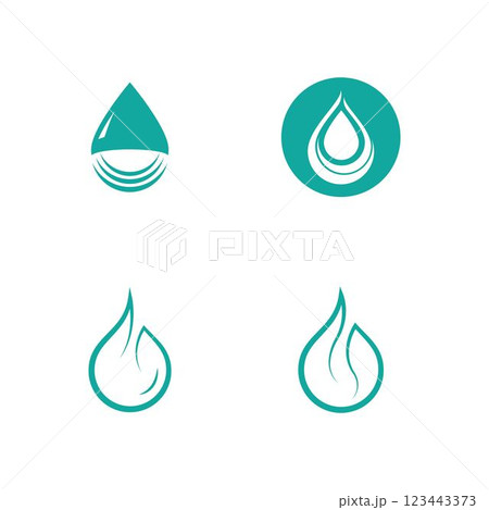 water drop Logo Template vector water drop Logo Template vector 123443373