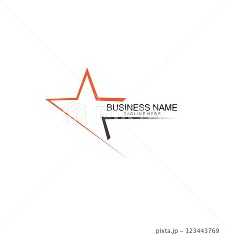 Star Logo Template 123443769