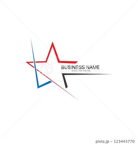 Star Logo Template 123443770