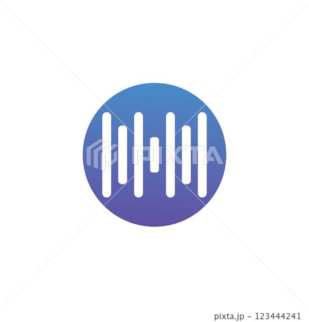 sound wave ilustration logo vector sound wave ilustration logo vector 123444241