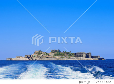 長崎　軍艦島 123444382