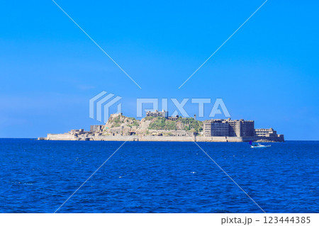 長崎 軍艦島 長崎 軍艦島 123444385