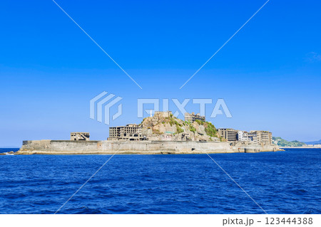 長崎 軍艦島 長崎 軍艦島 123444388