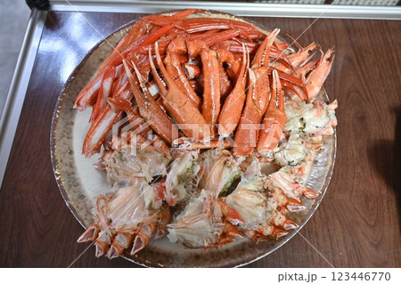 Korean seafood. red snow crab Korean seafood. red snow crab 123446770