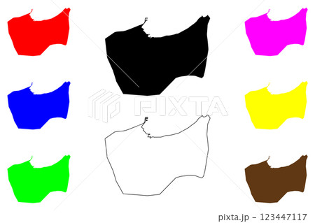 Manta city (Republic of Ecuador, Manabi Province) map vector illustration, scribble sketch San Pablo de Manta map Manta city (Republic of Ecuador, Manabi Province) map vector illustration, scribble sketch San Pablo de Manta map 123447117