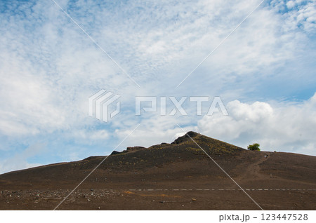 The Capelinhos volcano was born at sea, in the parish of Capelinhos, in Faial Island, Azores and its activity extended from September 1957 to October 1958 123447528