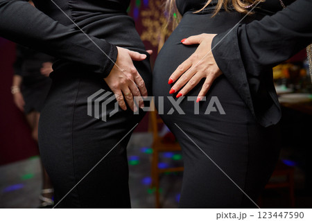 Experience a Fashionable Night Out Confidence and Style Shine Through Trendy Outfits 123447590