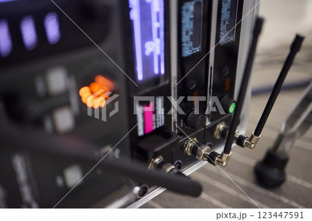 Setup of a High-quality Wireless Audio System is Crucial for Event Production and Management Setup of a High-quality Wireless Audio System is Crucial for Event Production and Management 123447591