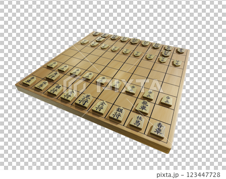 将棋（3DCG）透過素材 123447728