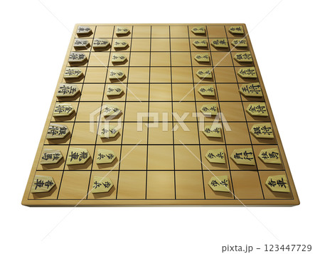 将棋（3DCG）透過素材 123447729