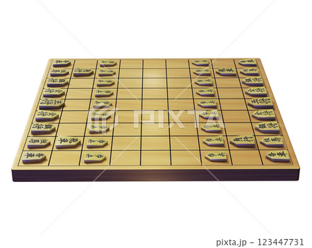 将棋（3DCG）透過素材 123447731