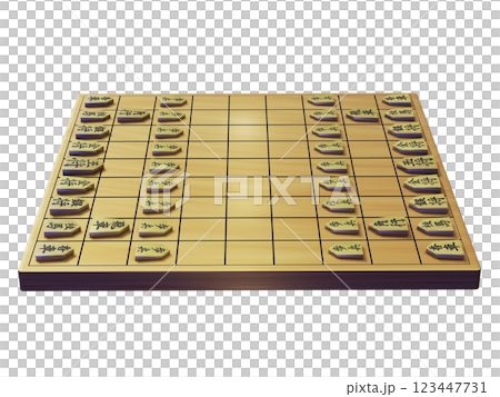 将棋（3DCG）透過素材 123447731