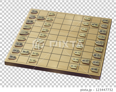 将棋（3DCG）透過素材 123447732