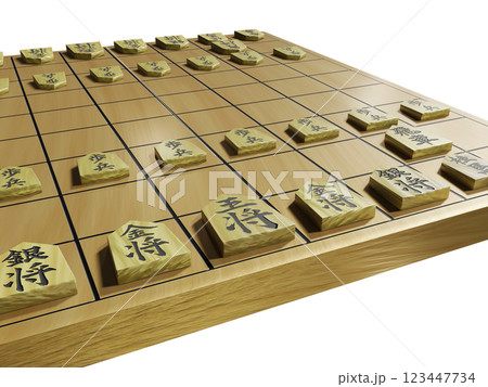 将棋（3DCG）透過素材 123447734