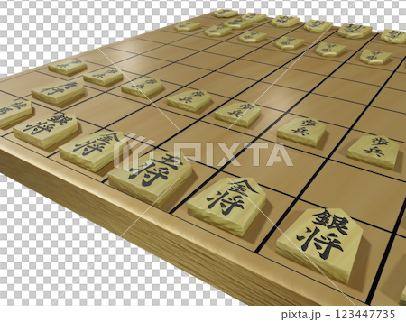Shogi (3DCG) transparent material 123447735