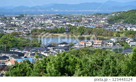 池田湖（池田湖公園：長崎県大村市） 123448124