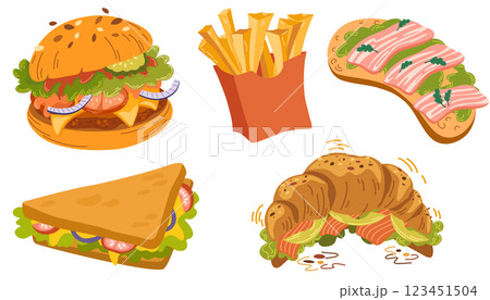 2016_fastfood_set 123451504