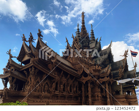 タイの荘厳な寺院 123452472
