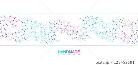 Structure molecule and communication. DNA, atom, neurons. Scientific concept for your design. Connected lines with dots. Medical, technology, chemistry, science background. Vector illustration Structure molecule and communication. DNA, atom, neurons. Scientific concept for your design. Connected lines with dots. Medical, technology, chemistry, science background. Vector illustration 123452591