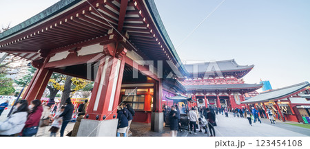 「東京都」浅草寺のお水舎の風景　浅草浅草寺 123454108