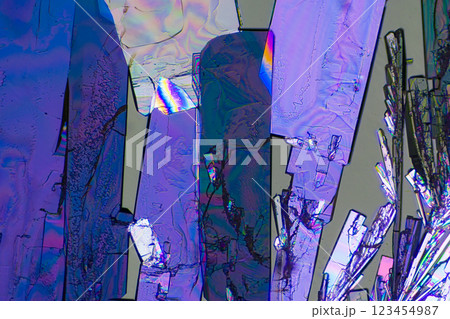 結晶 ビタミンC 結晶 ビタミンC 123454987