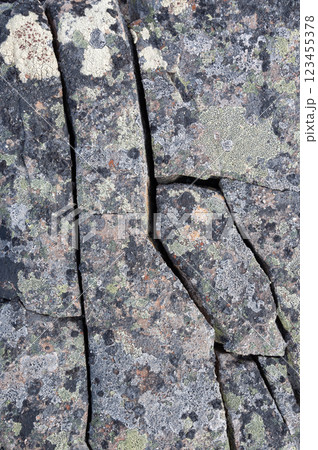 Texture of broken rock in tundra Texture of broken rock in tundra 123455378