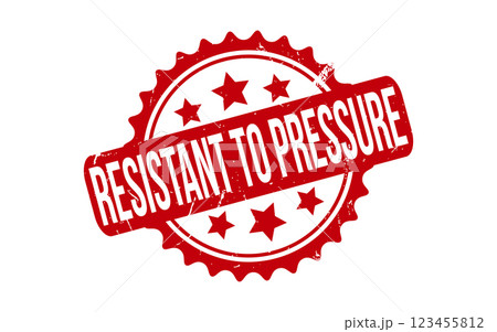 Resistant To Pressure Rubber Stamp Seal Vector 123455812