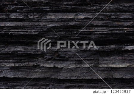 Texture of black rock surface Texture of black rock surface 123455937