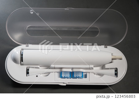 Innovative portable toothbrush with protective case for travel 123456803