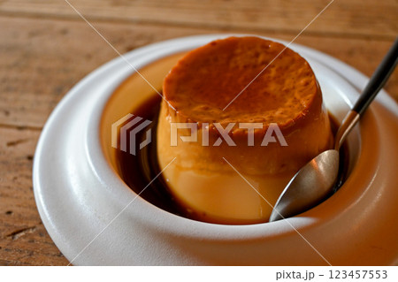 オシャレなカスタードプリン イメージ 123457553