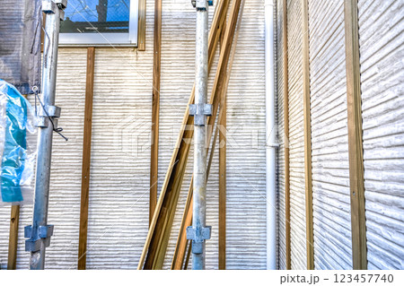 戸建て家屋の外壁修繕工事 戸建て家屋の外壁修繕工事 123457740