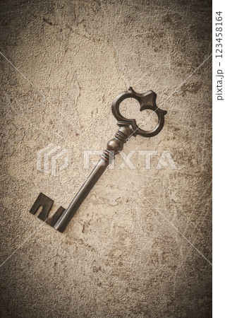 アンティークな鍵　防犯イメージ 123458164