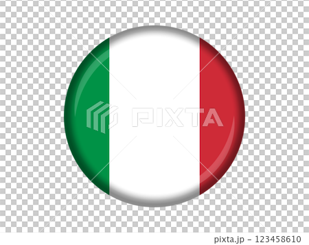 義大利國旗的徽章樣式插圖 義大利國旗的徽章樣式插圖 123458610