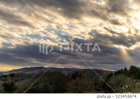 美しい雲の風景 美しい雲の風景 123458674