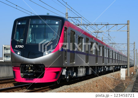 京王5000系2代目 5740F 試運転 京王5000系2代目 5740F 試運転 123458721