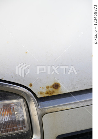 自動車の錆（融雪剤による塩害） 123458873