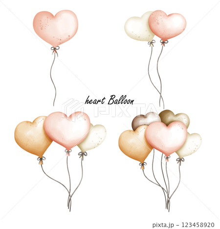 happy birthday card with balloons happy birthday card with balloons 123458920